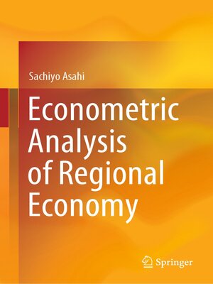cover image of Econometric Analysis of Regional Economy